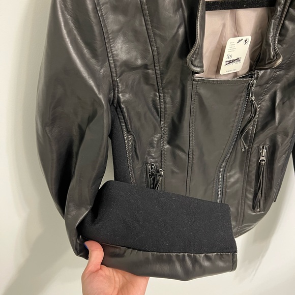 Free People | Vegan Leather Jacket - Picture 3 of 8
